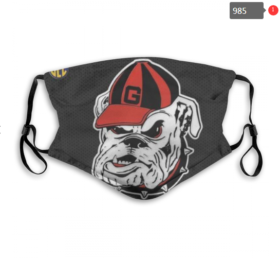 NCAA Georgia Bulldogs #1 Dust mask with filter